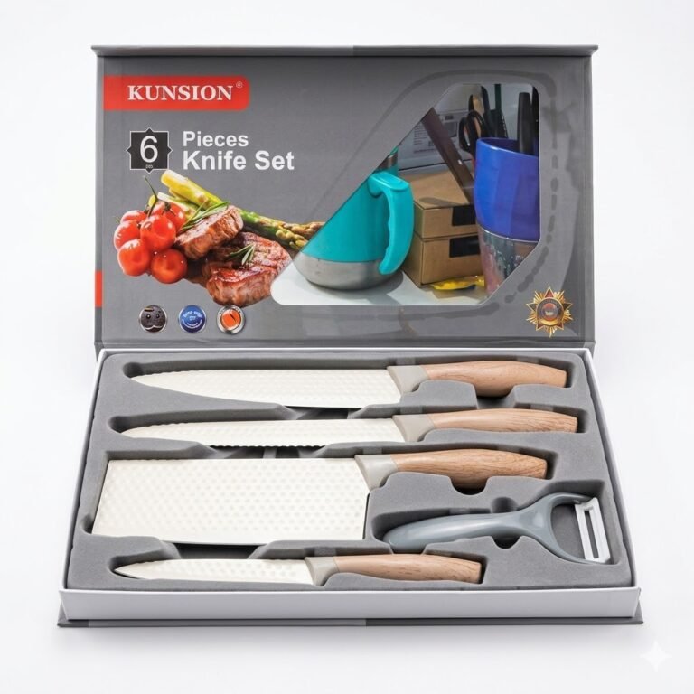 Set de Cuchillos Premium Kunsion Estilo Nórdico