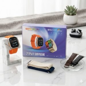 Reloj Smartwatch GD12 Ultra 3 7 Mallas en 1