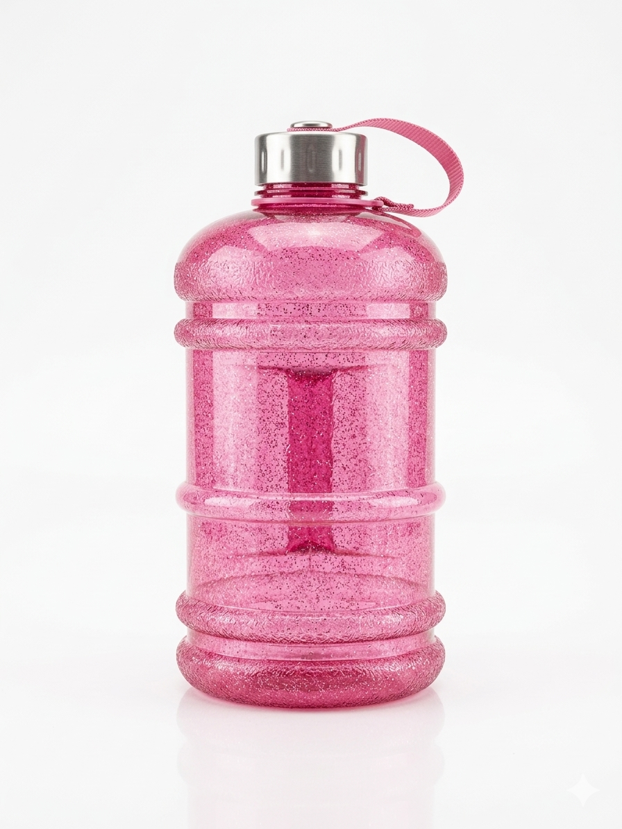 Botella de plastico de Agua Forma de Dispenser 2.2L