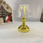 Lampara De Mesa Acrilica Caja Blanca A Pilas AAA