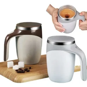 Taza Portátil Batidora Para Leche Y Café 380ml