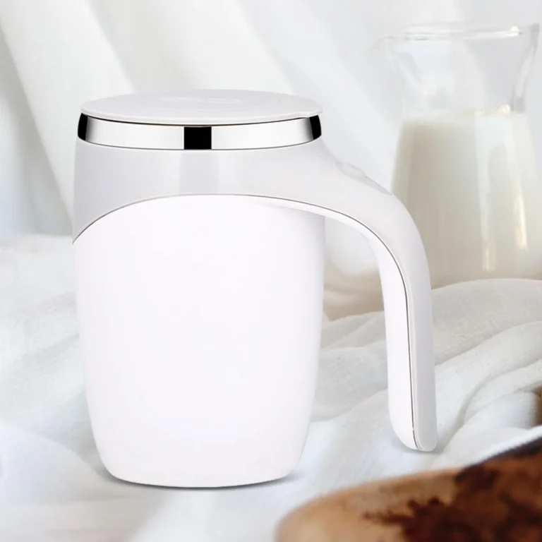 Taza Portátil Batidora Para Leche Y Café 380ml - Image 4