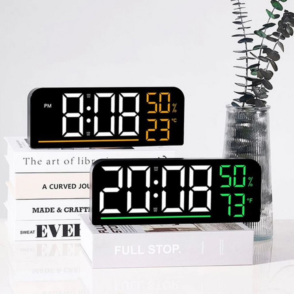 Reloj Despertaddor con Pantalla Led Dale un toque contemporáneo a tu espacio - Image 3