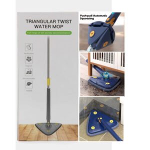 Mopa triangular giratoria ajustable de 360°