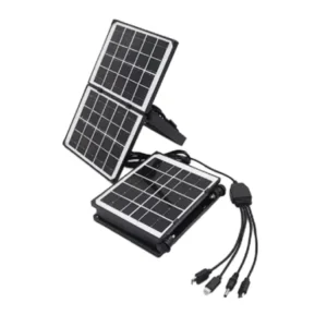 Panel Cargador Solar Plegable 5V4W T40 Portátil