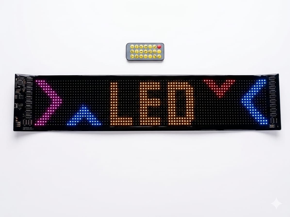 PANTALLA LED RGB FLEXIBLE PROGRAMABLE 20x64 - Image 3